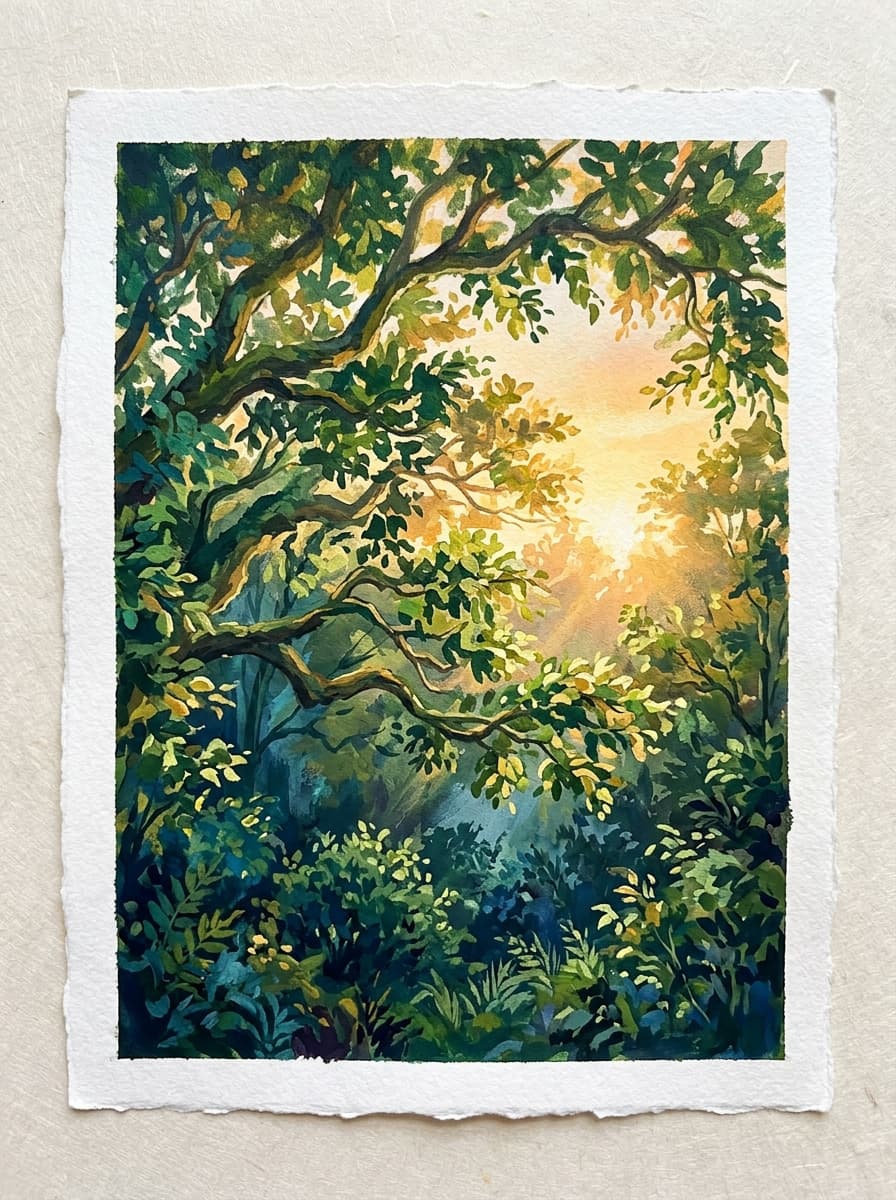 Morning Light in Monsoon